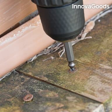 Innovagoods borrkronor för att dra ut skadade skruvar (paket med 4)
