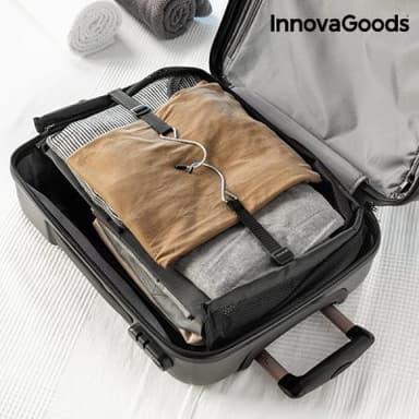 Innovagoods hopfällbara hyllor till resväskor