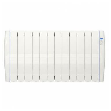 Värmeelement digitalt vätskefyllt (12 ribbor) haverland rc12tt 1500w böjd vit