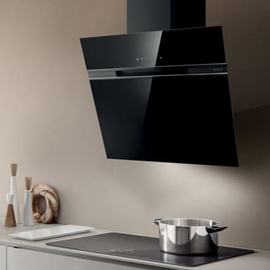 EICO Vägghängd Köksfläkt 4832 (svart 60cm)