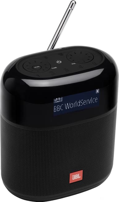 JBL Tuner XL bärbar högtalare med DAB+/FM-radio (svart)