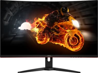 AOC CQ32G1 31,5" välvd bildskärm för gaming (svart)