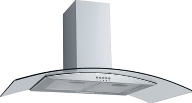 EICO Vägghängd Köksfläkt 6283 (rostfri 90cm)