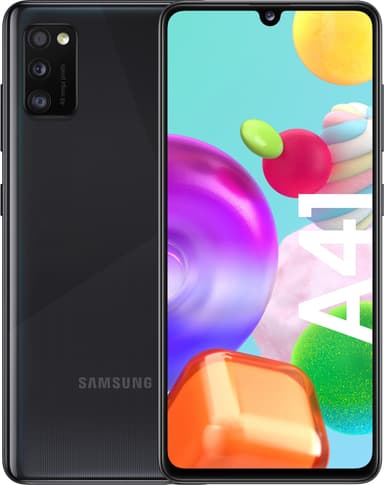 Samsung Galaxy A41 smartphone (prism crush black)