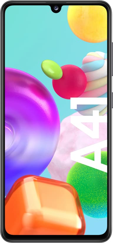 Samsung Galaxy A41 smartphone (prism crush black)