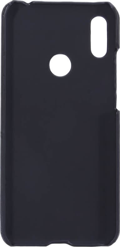 Onsala Huawei Y6 kortfodral i läder (svart)