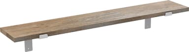 Epoq dekorativ hylla 100x18 (mörk ek)