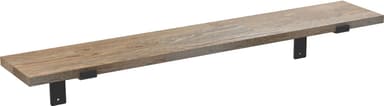 Epoq dekorativ hylla 100x18 (mörk ek)