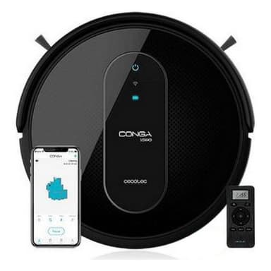 Robotdammsugare cecotec conga 1590 active 1400 pa wifi svart