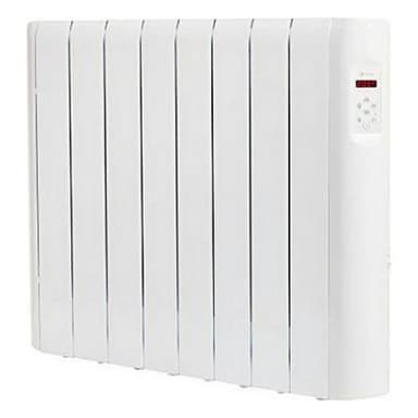 Värmeelement digitalt vätskefyllt (8 ribbor) haverland rce8s 1200w vit