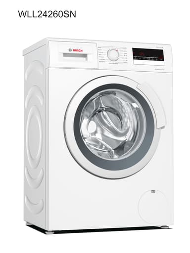 Bosch Tvättmaskin WLL24260SN (vit)