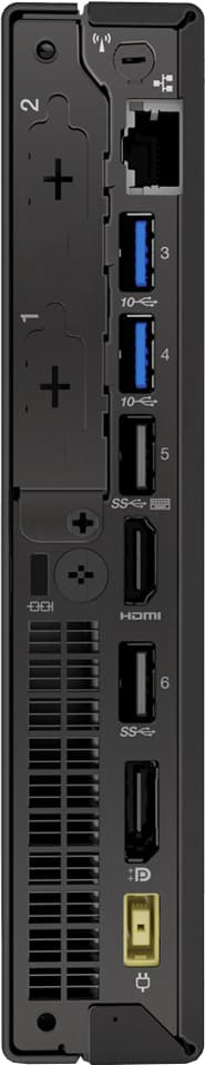 Lenovo ThinkCentre M720q Tiny liten stationär dator (svart)