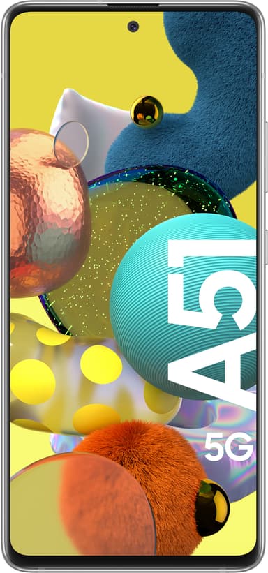 Samsung Galaxy A51 5G smartphone (vit)