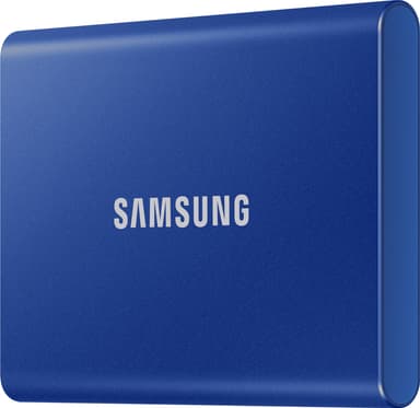 Samsung T7 extern SSD 2 TB (blå)