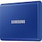 Samsung T7 extern SSD 500 GB (blå)