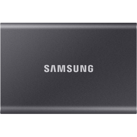 Samsung T7 extern SSD 1 TB (grå)