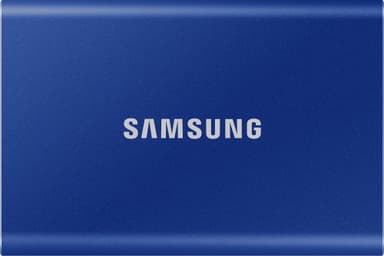 Samsung T7 extern SSD 1 TB (blå)