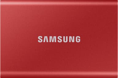 Samsung T7 extern SSD 500 GB (röd)