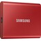 Samsung T7 extern SSD 2 TB (röd)