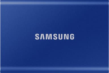 Samsung T7 extern SSD 500 GB (blå)