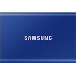 Samsung T7 extern SSD 2 TB (blå)