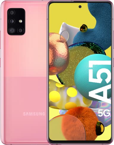 Samsung Galaxy A51 5G smartphone (rosa)