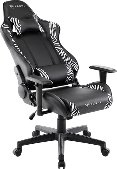 Piranha Bite gaming chair (zeeeeeeebra)