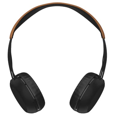 Skullcandy Grind trådlösa on-ear hörlurar (svart/brun)