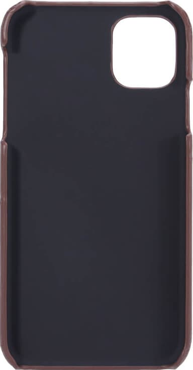Onsala iPhone 11 läderfodral (brunt)