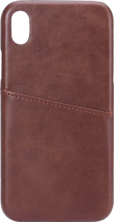 Onsala iPhone XR läderfodral (brunt)