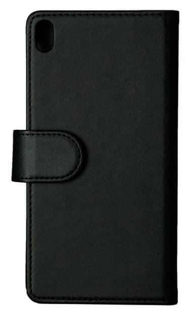 Gear plånboksväska för Sony E5 (svart)
