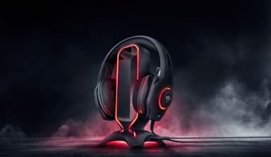 Trust GXT 265 Cintar RGB headset-ställ
