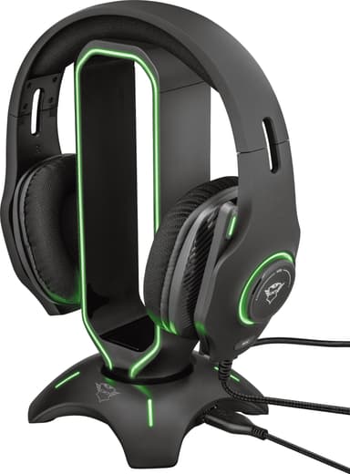 Trust GXT 265 Cintar RGB headset-ställ