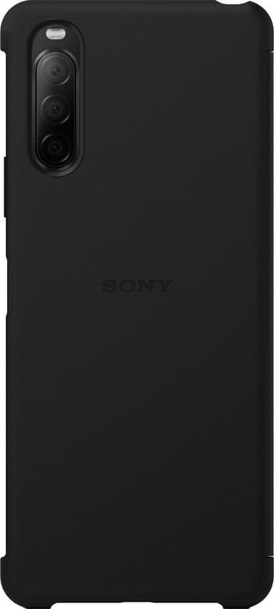 Sony Xperia 10 II Style Cover View fodral (svart)