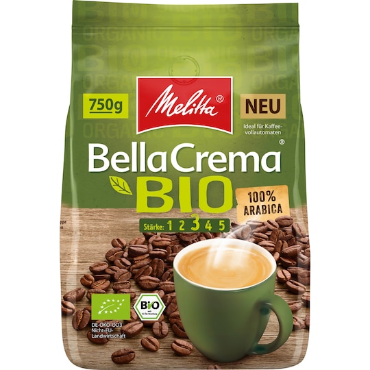 Melitta Bella Crema Bio kaffebönör MEL972