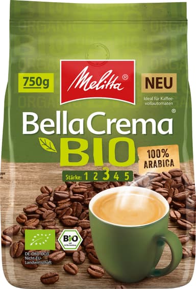 Melitta Bella Crema Bio kaffebönör MEL972