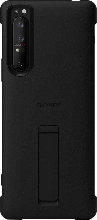 Sony Xperia 1 II Style Cover med ställ (svart)