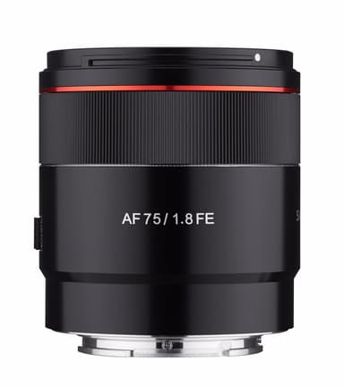 Samyang AF 75mm f/1.8 objektiv för Sony FE