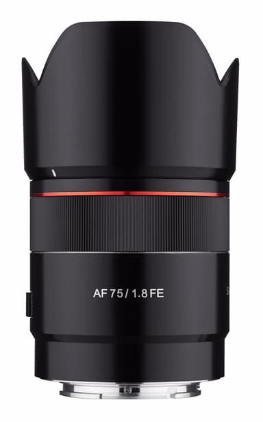 Samyang AF 75mm f/1.8 objektiv för Sony FE