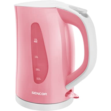 SENCOR Vattenkokare 1,5 L Pastell Röd