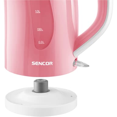 SENCOR Vattenkokare 1,5 L Pastell Röd