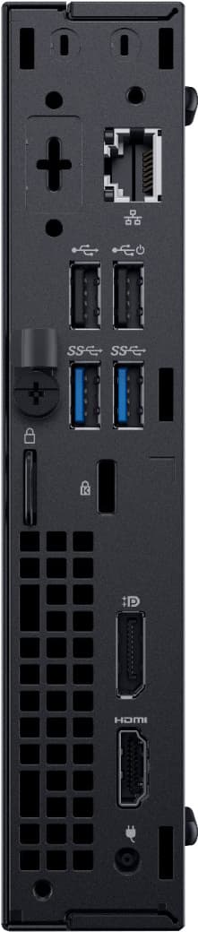 Dell OptiPlex 3070 MFF stationär mikrodator (svart)