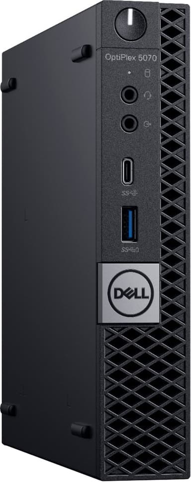 Dell OptiPlex 5070 MFF stationär mikrodator (svart)