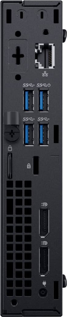 Dell OptiPlex 7070 MFF stationär mikrodator i7/16 GB (svart)