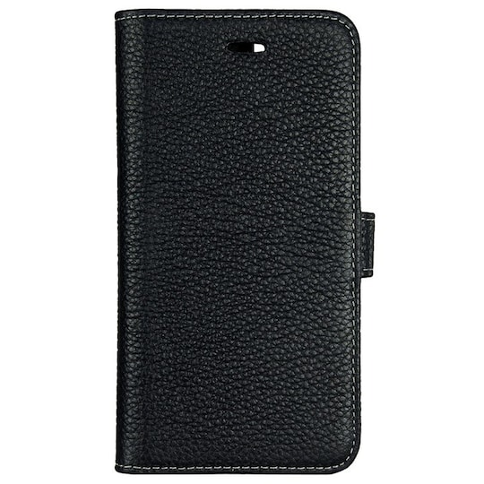 Gear iPhone X Onsala läder plånboksfodral (svart)