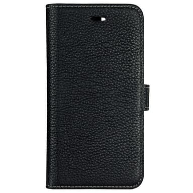 Gear iPhone X Onsala läder plånboksfodral (svart)