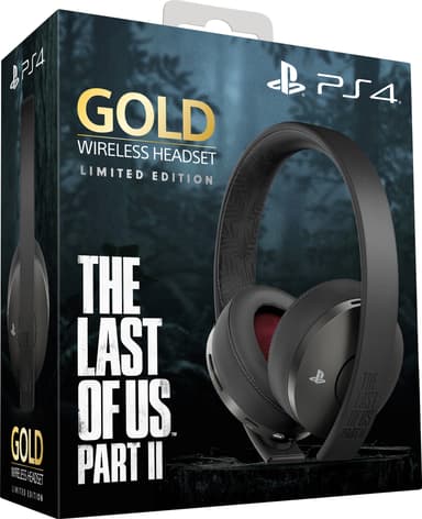 Sony PlayStation The Last of Us Part II Gold trådlöst headset