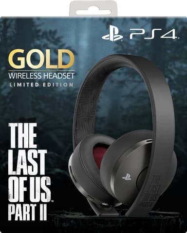 Sony PlayStation The Last of Us Part II Gold trådlöst headset