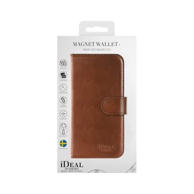 iDeal Of Sweden Ideal Magnet Wallet+ Samsung Galaxy S10 - Brun
