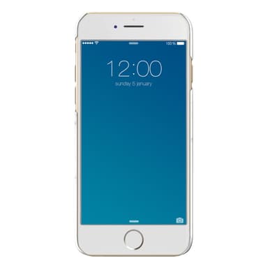 iDeal Of Sweden iPhone 8/7/6s/6/SE Marmor skal - Vit